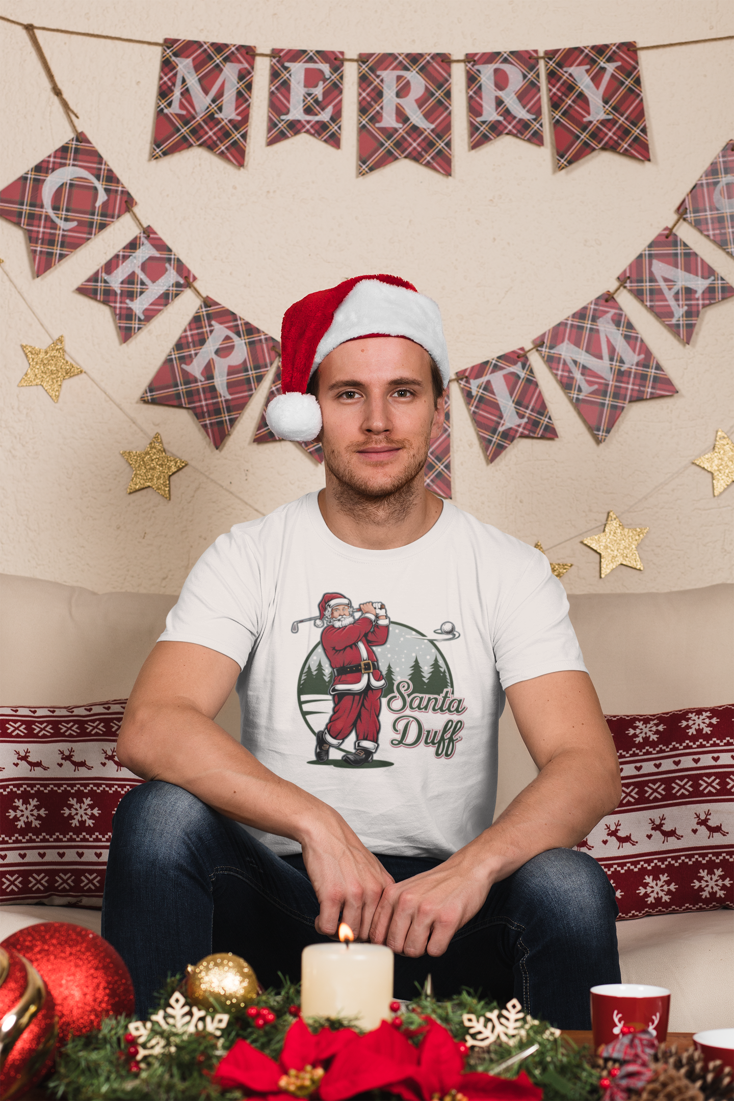 funny golf holiday shirt