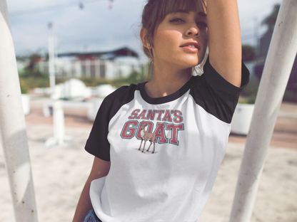 Santa's Clause GOAT baseball t shirt